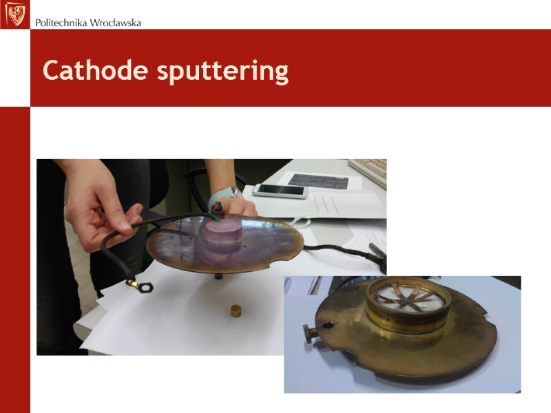 Cathode sputtering